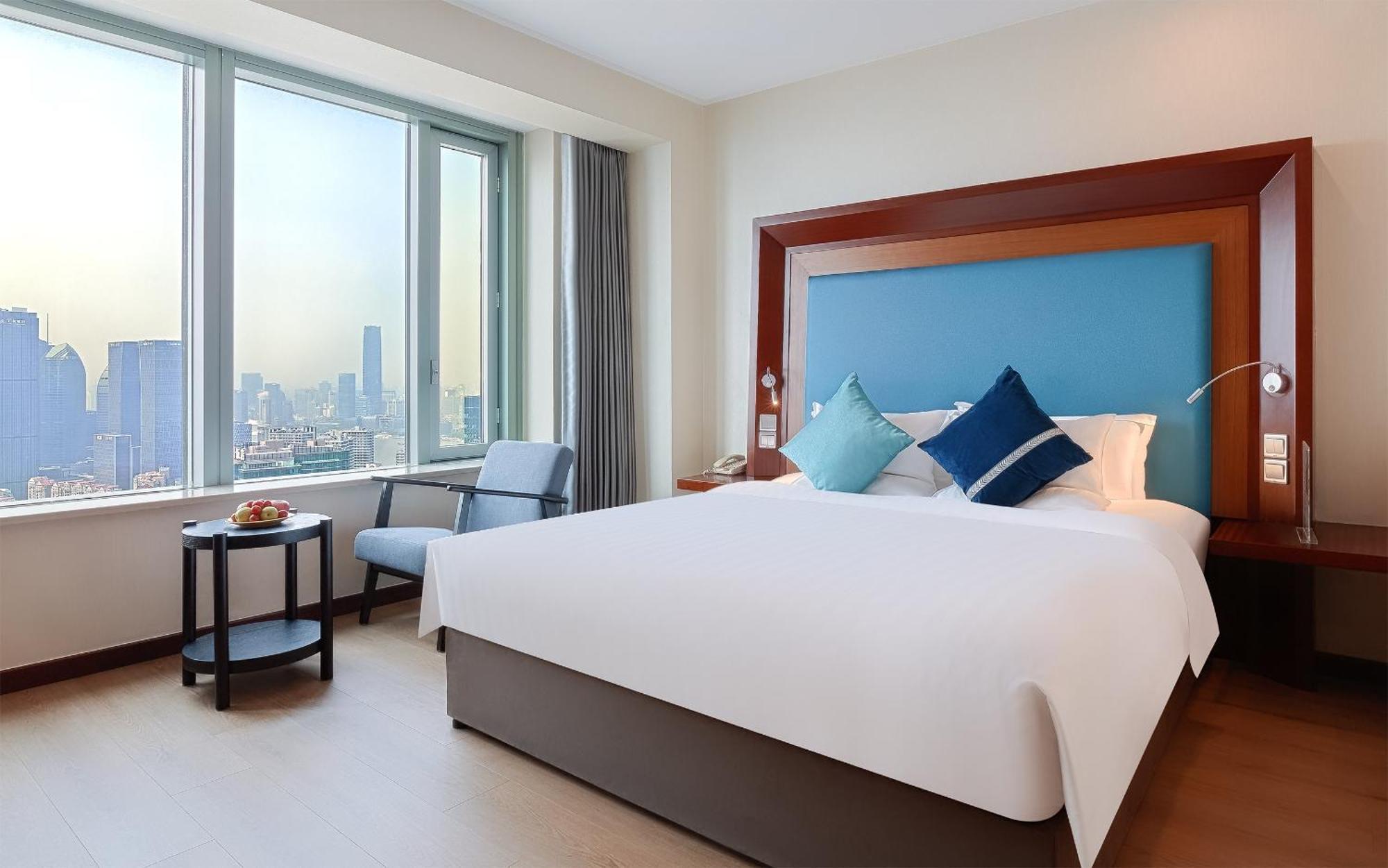 Novotel Atlantis Shanghai - Breakfast In The Clouds With River View In The Revolving Restaurant & 24Hours Free Self-Laundry Zewnętrze zdjęcie